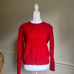 Polo Ralph Lauren Wool Red Sweater